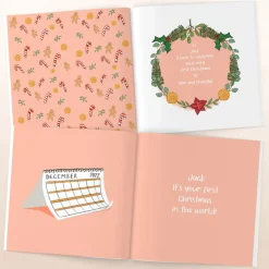 Hot Personalised First Christmas Children's Book Kids Books|Gifts For Babies