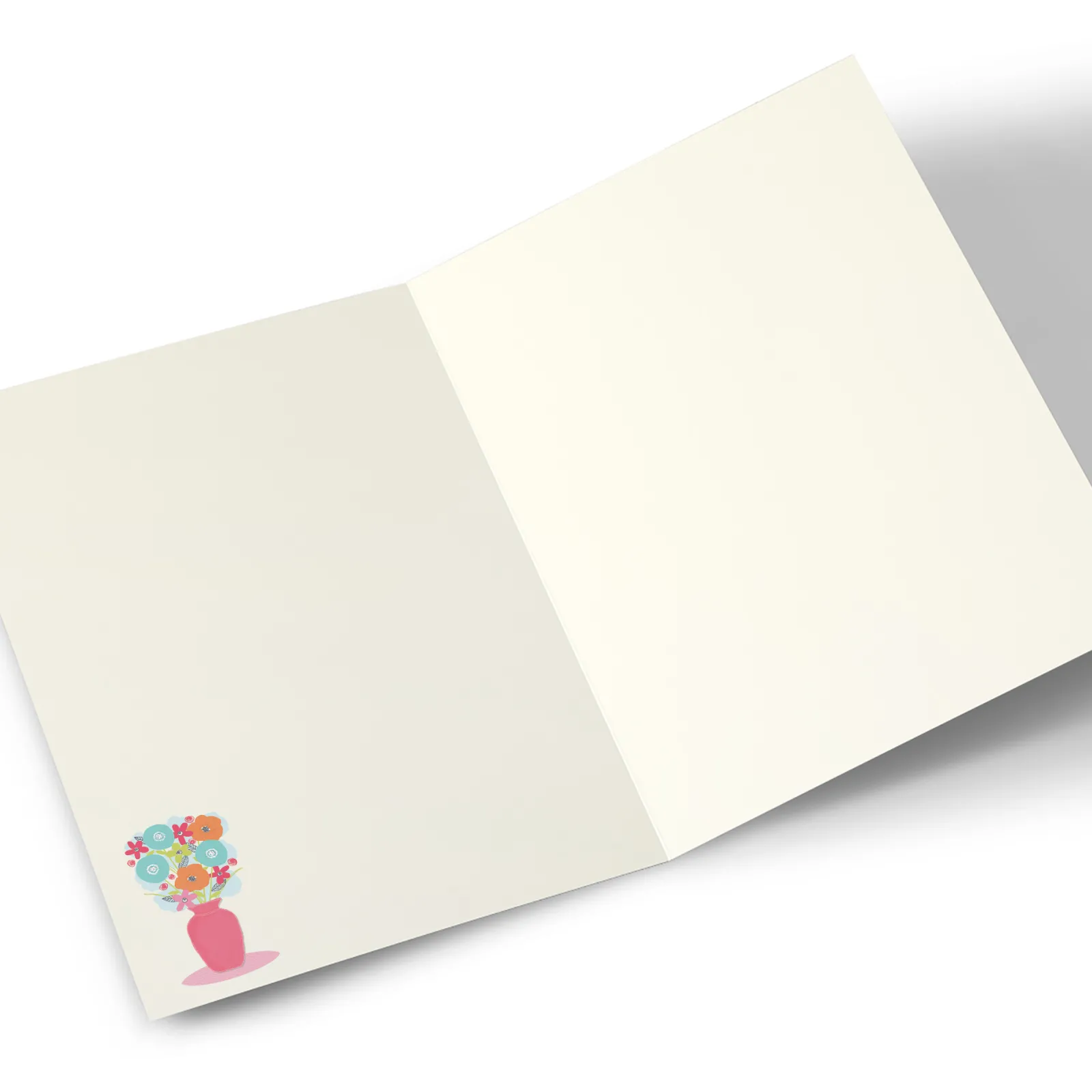 Card Factory Personalised For You Card - Flowers In Pink Vase