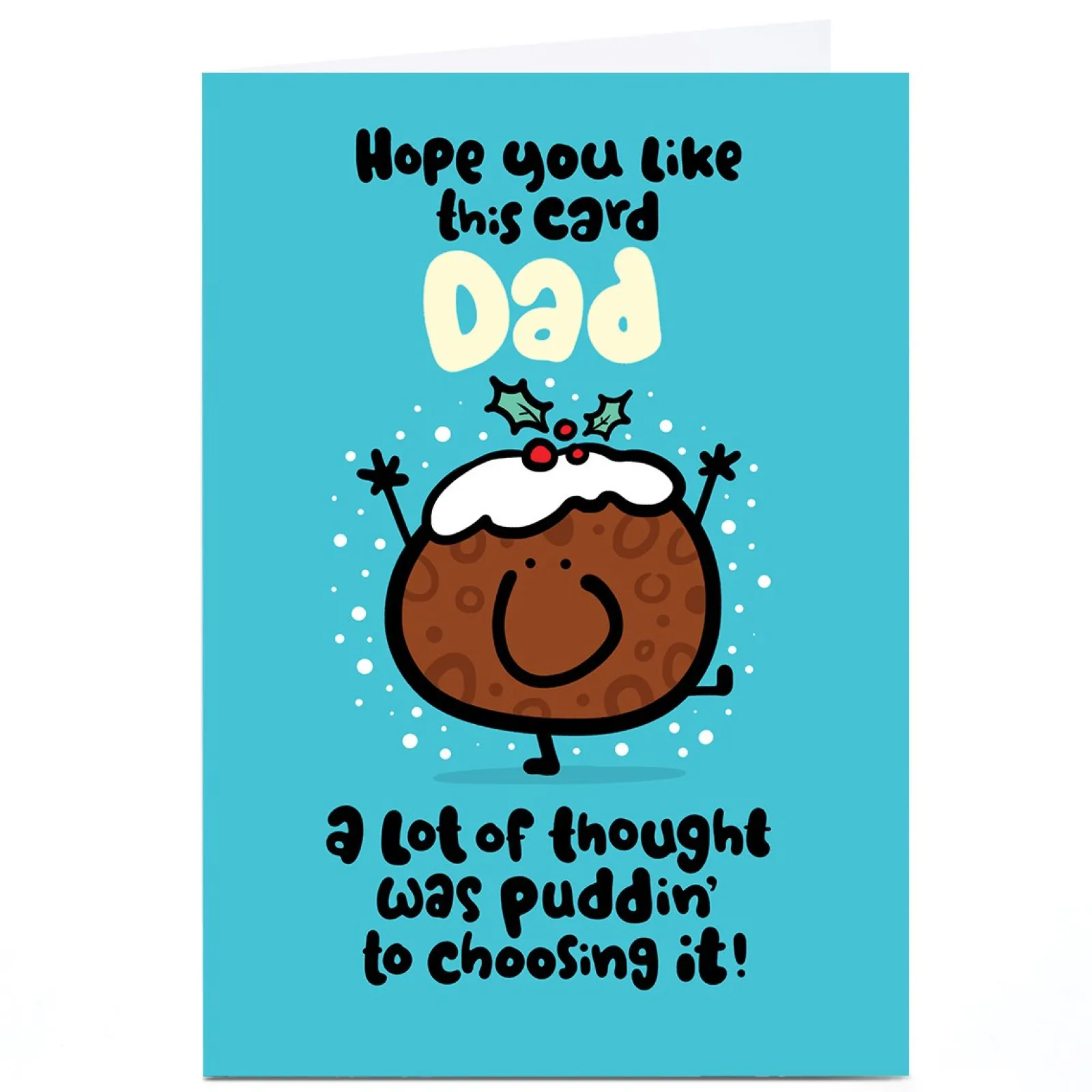 Personalised Fruitloops Christmas Card - Dad Funny|Christmas