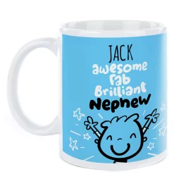 Card Factory Personalised Fruitloops Mug - Brilliant Nephew