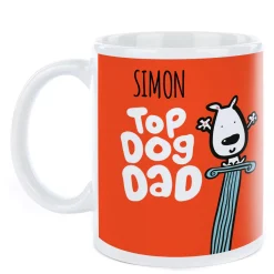 Card Factory Personalised Fruitloops Mug - Top Dog Dad