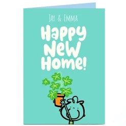 Card Factory Personalised Fruitloops New Home Card - Happy New Home