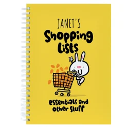 Clearance Personalised Fruitloops Notebook - Shopping Lists Kids Personalised Notebooks And Stationery|Notebooks & Stationery