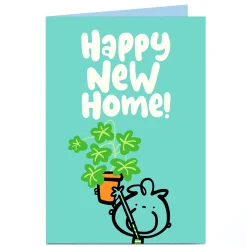 Card Factory Personalised Fruitloops New Home Card - Happy New Home