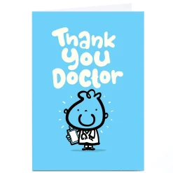 Card Factory Personalised Fruitloops Thank You Card - Doctor