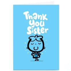 New Personalised Fruitloops Thank You Card - Sister Thank You