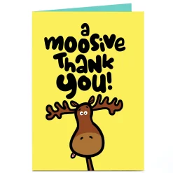 Online Personalised Fruitloops Thank You Card - Moosive Thank You Funny|Thank You