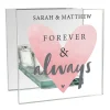 Online Personalised Glass Square Candle Holder - Forever & Always Jewellery & Keepsakes|Glassware