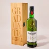 Clearance Personalised Glenfiddich Wooden Whisky Gift Box - Graduate Personalised Engraved Gifts|Engraved Gifts