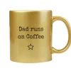 Clearance Personalised Gold Mug Personalised Mugs|Mugs