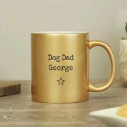 Clearance Personalised Gold Mug Personalised Mugs|Mugs