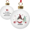 Clearance Personalised Gonk Chrismas Bauble Kids Gifts For Kids|Gifts For Him