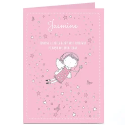 Hot Personalised Good Luck Card - Fairy Dust New Job|Leaving