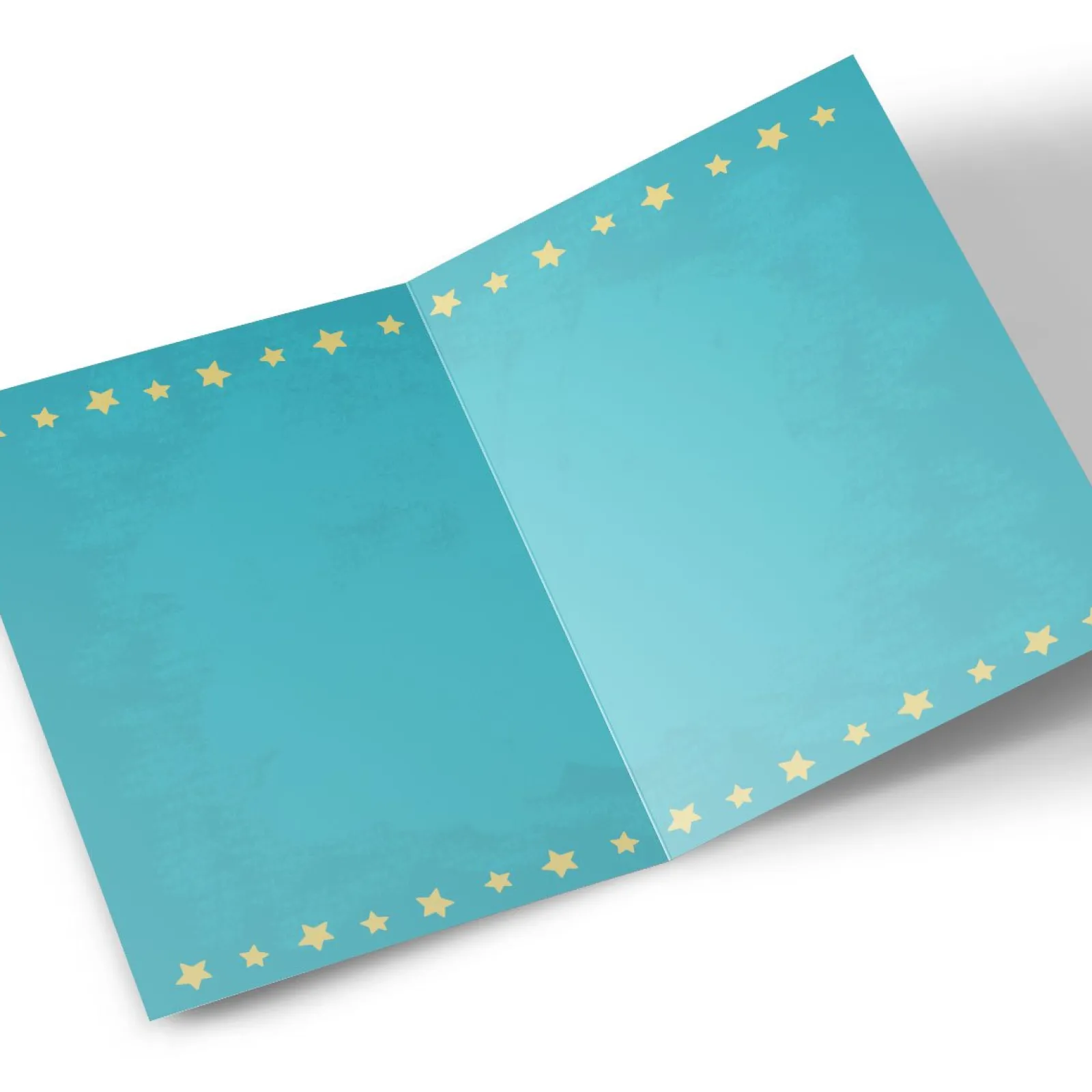 Card Factory Personalised Good Luck Card - Blue & Orange