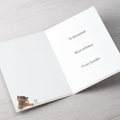 Card Factory Personalised Graduation Card - Worked Your Butt Off