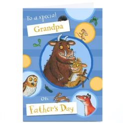 Discount Personalised Gruffalo Father's Day Card - To a Special Father's Day