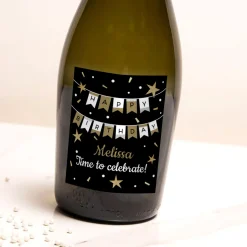 Card Factory Personalised Happy Birthday Prosecco