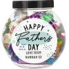 Card Factory Personalised Happy Father's Day Sweet Jar