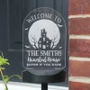 Sale Personalised Haunted House Halloween Solar Light New Home Gifts|Gifts For Him