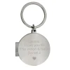 Card Factory Personalised Heart Motif Locket Keyring