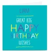 Online Personalised Hello! Card - Happy Birthday wishes Kids For Son|For Nephew