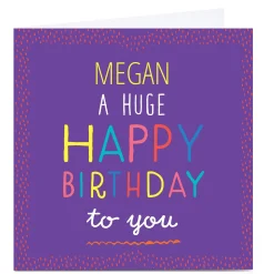 Kids Card Factory Personalised Hello! Card - Happy Birthday to You