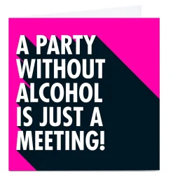 Card Factory Personalised Hello Munki Card - Just A Meeting!