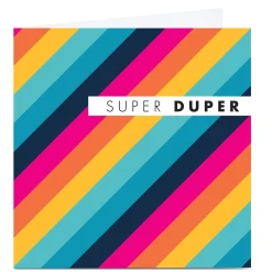 Kids Card Factory Personalised Hello Munki Card - Super Duper