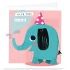 Kids Card Factory Personalised Hello Munki Card - Cute Elephant