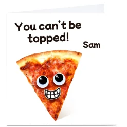 Card Factory Personalised Hello Munki Card - Can't Be Topped