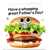 Card Factory Personalised Hello Munki Father's Day Card - Whopping Great