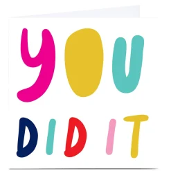 Personalised Hello Munki Card - You Did It Any Occasion|New Job