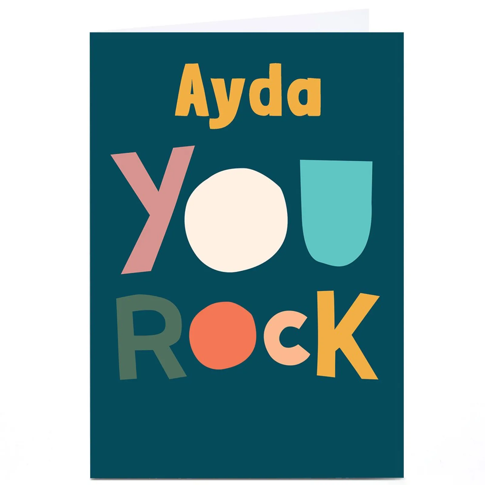 Online Personalised Hello Munki Card - You Rock Any Occasion|Just To Say