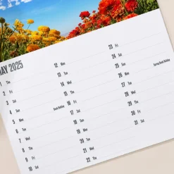 Card Factory Personalised Hers and Hers Calendar 2024-2025 Edition