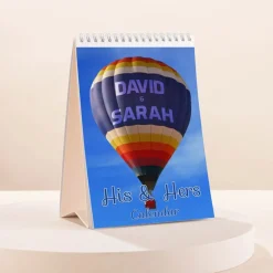 Sale Personalised His And Hers Calendar - 2024-2025 Edition Personalised Calendars And Diaries|Calendars & Diaries