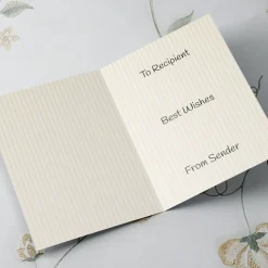 Card Factory Personalised Hugs Bear Get Well Soon Card - In Bed