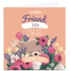 Personalised Hugs Bear Thank You Card - Flowers Thank You|Just To Say