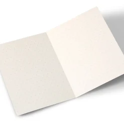 Hot Personalised Hugs Bear Thank You Card - Polka Dots Thank You