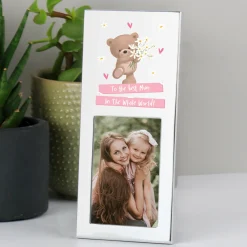 Card Factory Personalised Hugs 2x3-Inch Photo Frame
