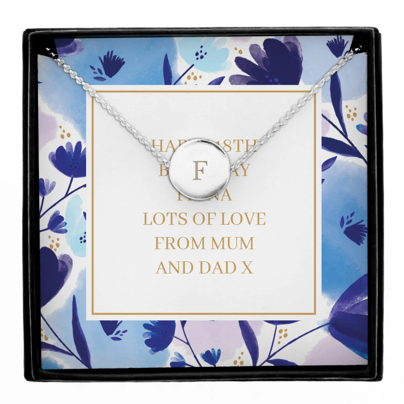 Discount Personalised Initial Necklace in a Presentation Box Personalised Jewellery And Keepsakes|Jewellery & Keepsakes