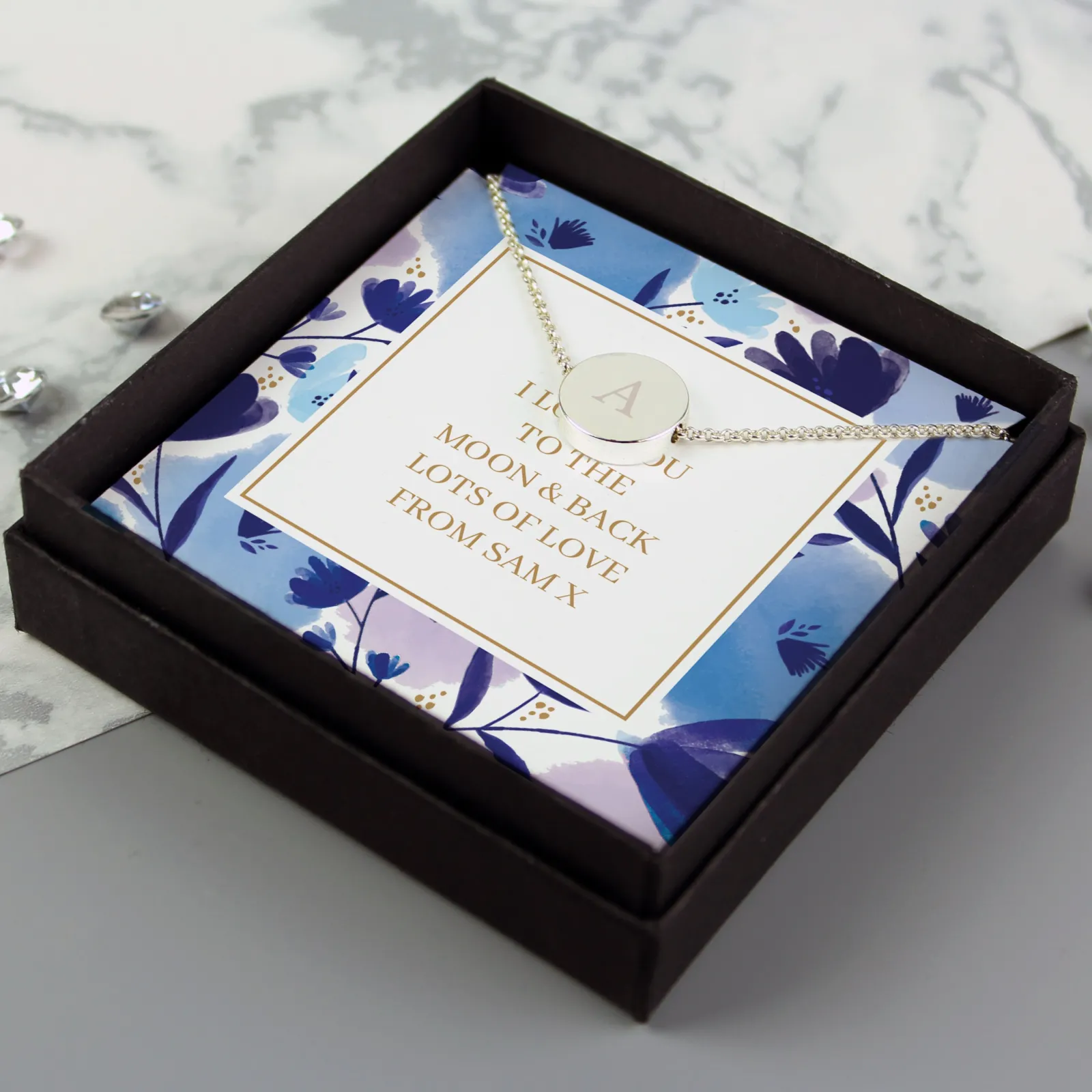 Discount Personalised Initial Necklace in a Presentation Box Personalised Jewellery And Keepsakes|Jewellery & Keepsakes