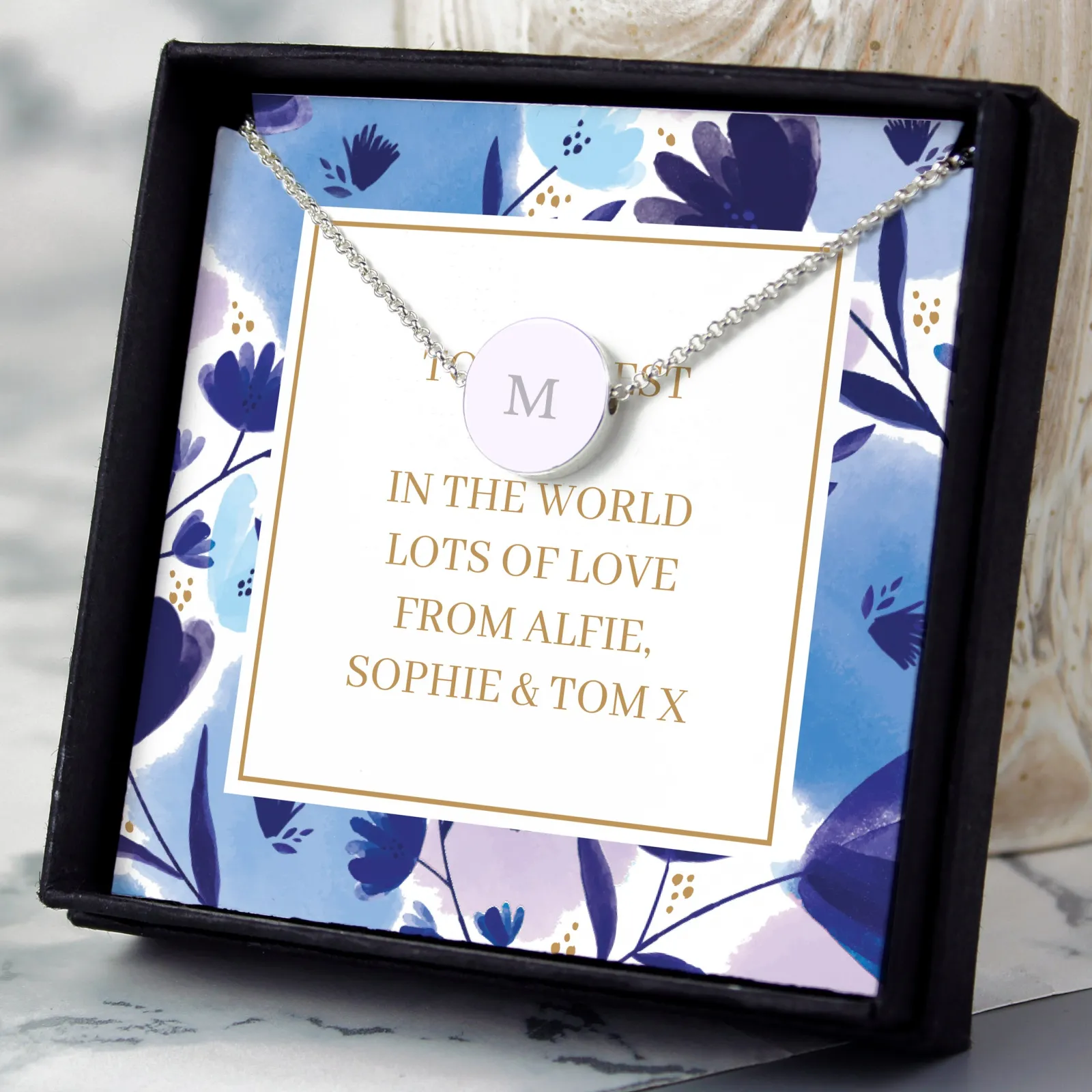 Discount Personalised Initial Necklace in a Presentation Box Personalised Jewellery And Keepsakes|Jewellery & Keepsakes