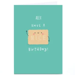 Personalised Jess Moorhouse Card - Nice Birthday For Everyone|Birthday