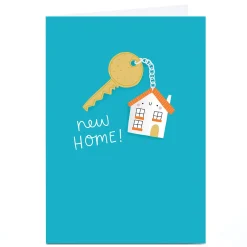 New Personalised Jess Moorhouse Card - New Home Keys New Home