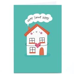 Card Factory Personalised Jess Moorhouse Card - Home Sweet Home