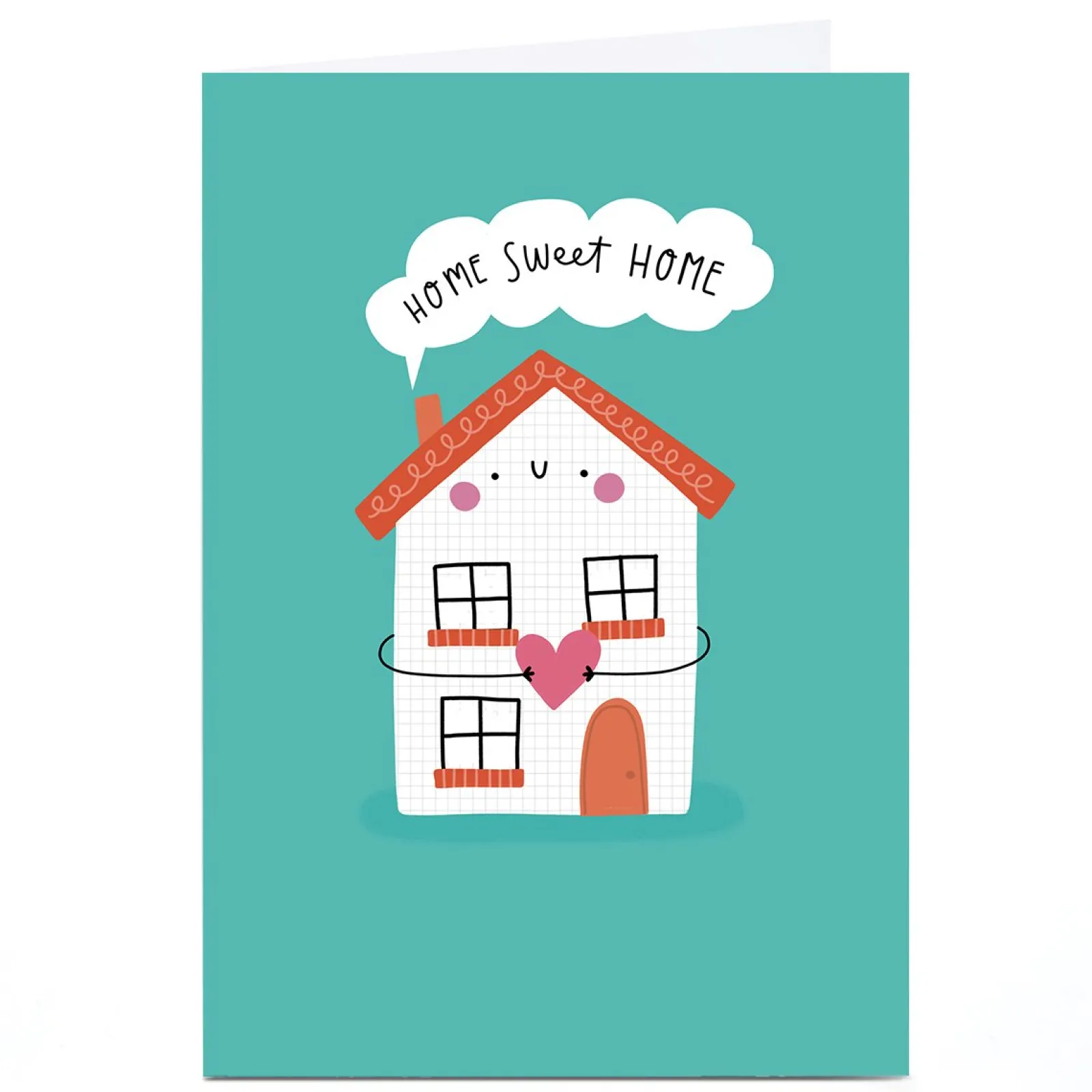 Card Factory Personalised Jess Moorhouse Card - Home Sweet Home