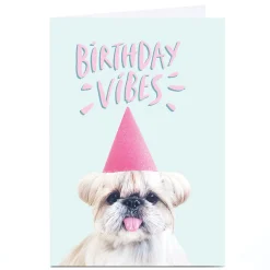 Card Factory Personalised Jolly Awesome Birthday Card - Birthday Vibes