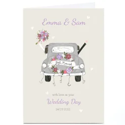 Hot Personalised Kerry Spurling Wedding Card - Mr and Mrs Wedding|Congratulations