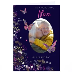 Card Factory Personalised Kerry Spurling Photo Card - Nan Upload