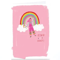 Card Factory Personalised Kerry Spurling Card - Kind of Crazy!